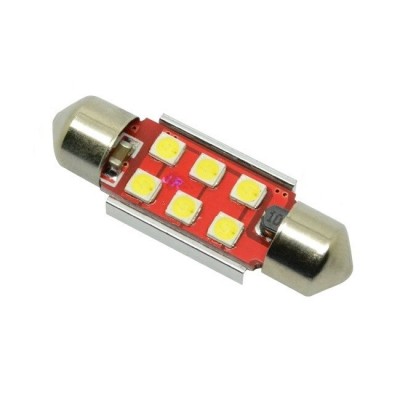 Bec Led Plafoniera (Sofit) 39MM 6 SMD Canbus
