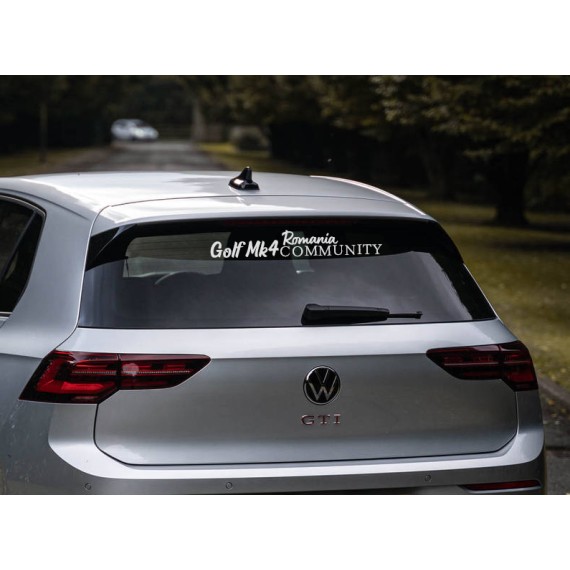 Sticker Luneta Golf Mk4 Community Romania