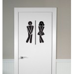 Set Sticker Toaleta