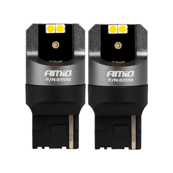 Set Becuri Led Canbus PRO WY21W Portocaliu