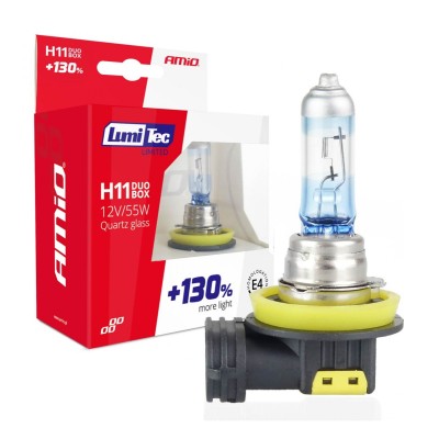 Set 2 Becuri Halogen H11 130% 55W