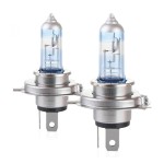 Set 2 Becuri Halogen H4 130% 55W