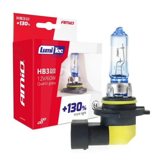 Set 2 Becuri Halogen HB3 130% 60W