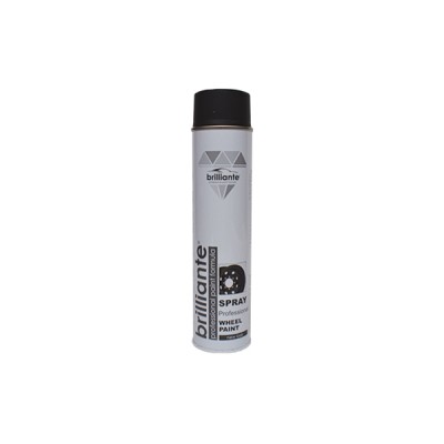 Spray Profesional Reconditonare Jante Negru Mat