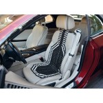Husa scaun auto cu bile de masaj din lemn