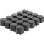 Set Capace Prezoane Silicon Negru 17"