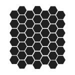 Sticker Geamuri Honeycomb