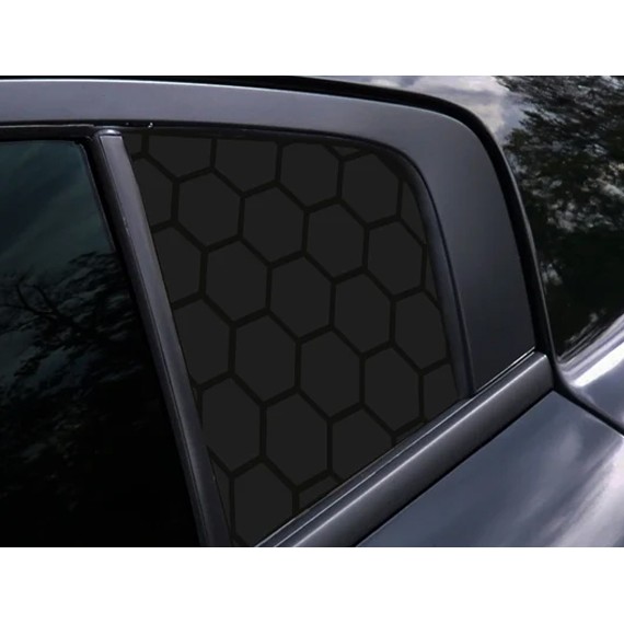 Sticker Geamuri Honeycomb