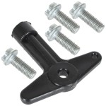 Set 4 Suruburi Cu Cheie Pentru Capace Roti Opel