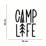 Sticker Auto Offroad Camp Life