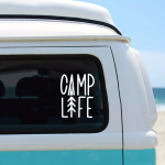 Sticker Auto Offroad Camp Life