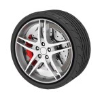 Set Inele Protectie Jante - Negru