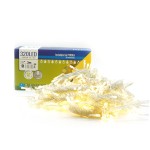 Instalatie Craciun Tip Perdea, 3 m x 3 m, 320 LED-uri, Alb Cald