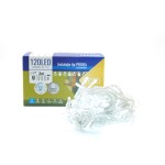 Instalatie Craciun Tip Perdea, 120 LED-uri, 2m x 1m, Alb Rece