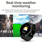 Ceas Smartwatch Fitness ZL02D Android/iOS IP67 Negru