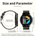 Ceas Smartwatch Fitness ZL02D Android/iOS IP67 Roz