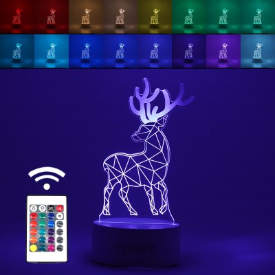 Lampa LED Decorativa 3D Cerb