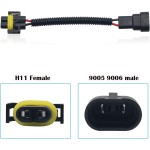 Cablu Adaptor Conversie De La HB4 La H11