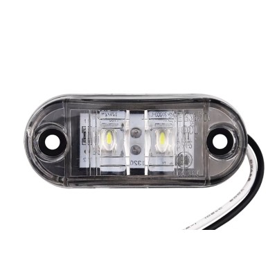 Lampa Led Semnalizare Camion Remorca Alb 12-24V