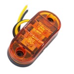 Lampa Led Semnalizare Camion Remorca Portocaliu 12-24V