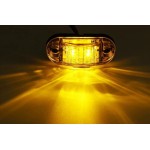 Lampa Led Semnalizare Camion Remorca Portocaliu 12-24V