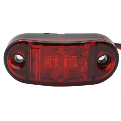 Lampa Led Semnalizare Camion Remorca Rosu 12-24V