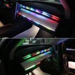 Banda Ambientala Acrilica Symphony Cu LED 110CM + 35CM Alimentare USB