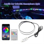 Banda Ambientala Acrilica Symphony Cu LED 110CM + 35CM Alimentare USB