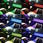 Banda Ambientala Acrilica Symphony Cu LED 110CM + 35CM Alimentare USB