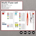 Set Sigurante Cu Amperaj Variat Si Tester 6-12V