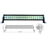 LED Bar Auto Offroad 120W/12V-24V, 8800 Lumeni, 21,5"/55 cm, Combo Beam 12/60 Grade