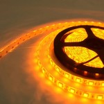 Banda Led Galbena 60 Leduri 5050/Metru, 24V, Rezistenta La Apa, Rola 5 Metri