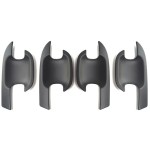 Set 4 Ornamente Manere Interior Usa Ford Ranger T9 Negru Mat