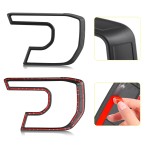 Set 2 Ornamente Faruri Ford Ranger T9 Wildtrak Negru Mat