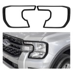 Set 2 Ornamente Faruri Ford Ranger T9 XL XLS Negru Mat