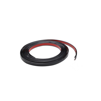Ornament Negru Adeziv Decorativ Auto 8MM - 2 Metrii Lungime