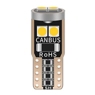 Led T10 Alb Canbus 6 SMD 3030 12V