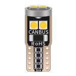 Led T10 Alb Canbus 6 SMD 3030 12V