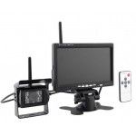 Kit marsarier wireless cu camera si display de 7 inch 12V~24V, K611W pentru Camioane, Autocare, Bus-uri