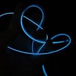 Fir Neon Albastru Turcoaz- Lungime 5M