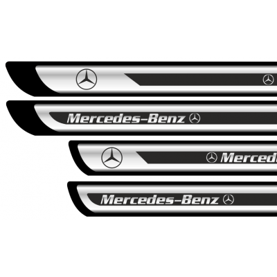 Set protectii praguri CROM - Mercedes-Benz