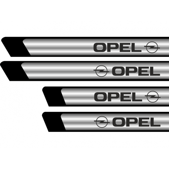 Set protectii praguri CROM - Opel