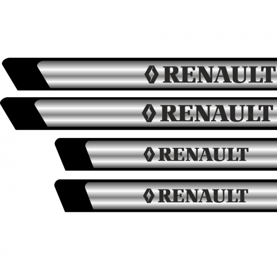 Set protectii praguri CROM - Renault
