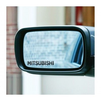 Sticker oglinda Mitsubishi