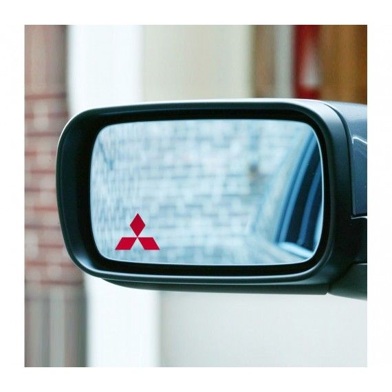 Sticker oglinda Mitsubishi