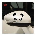 Sticker oglinda Angry Panda