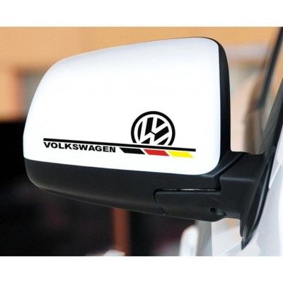 Sticker oglinda Volkswagen logo