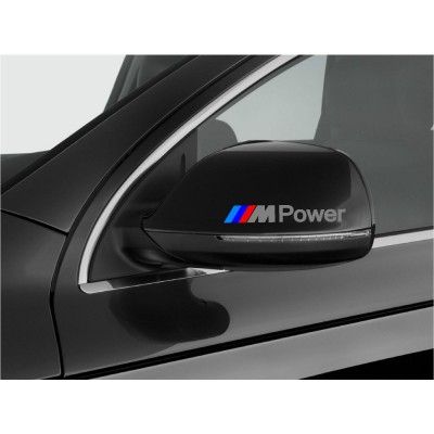 Sticker oglinda BMW ///M Power