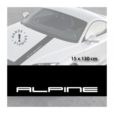 Sticker capota Alpine