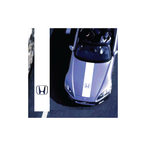 Sticker capota Honda (v2)